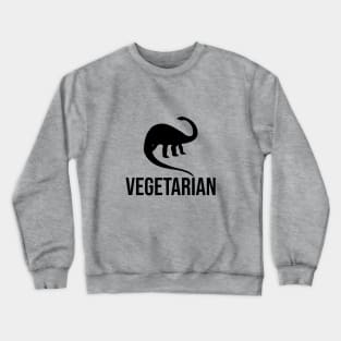 Dinosaur vegetarian Crewneck Sweatshirt